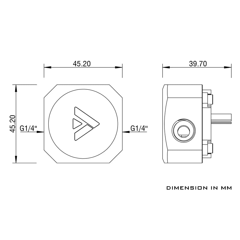 Barrow Computer Water Cooling Flow Velocity Meter Acrylic Ceramic Bearing 5V ARGB Flow Indicator Black,Green.Red,Blue ,SLFV1-RGB