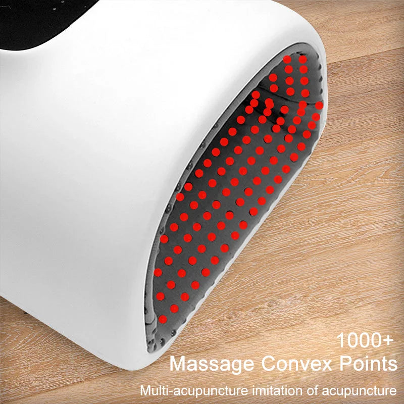 360 Degree Hand Massager Multi-Stage Mode + Hot Compress To Relieve Hand Soreness And Swelling Portable Home Office Massager
